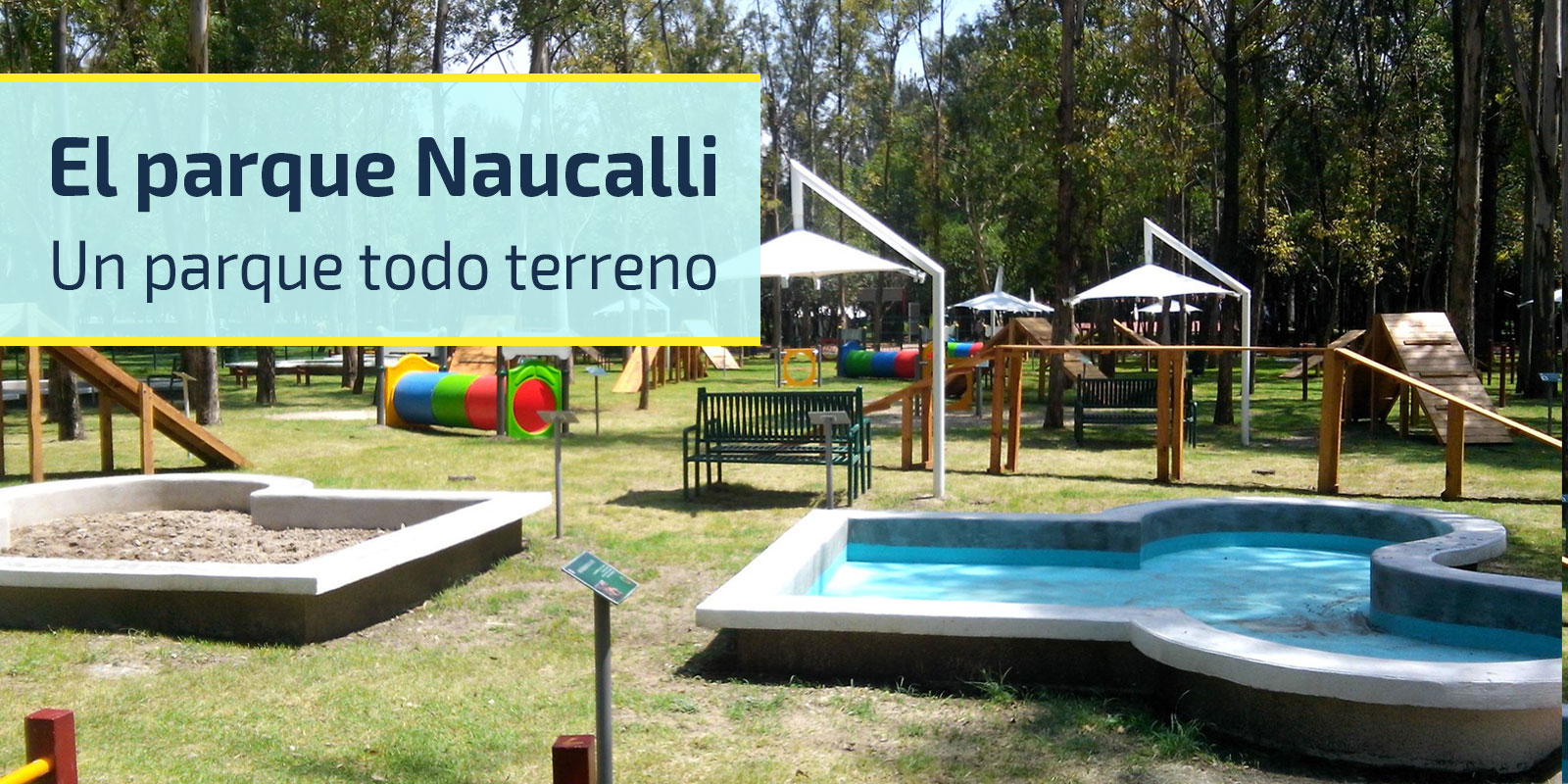 Parque Naucalli, Un parque todo terreno, entre torres - CaminanBlog